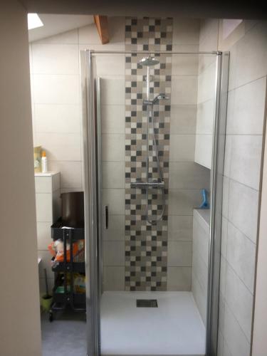 Koupelna v ubytování Chambre 2 côté sud chez particulier 1 lit 2 personnes