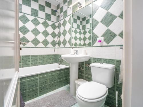 Ένα μπάνιο στο Apartamento Bungalow Maspalomas