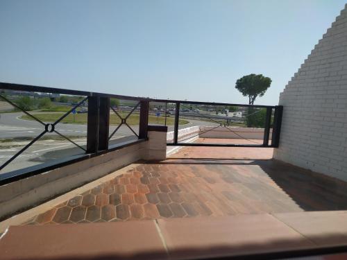Balcone o terrazza di Área de Servicio El Cruce