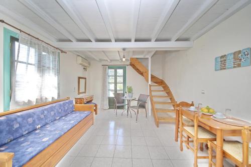 Posezení v ubytování Skopelos Evergreen Apartments