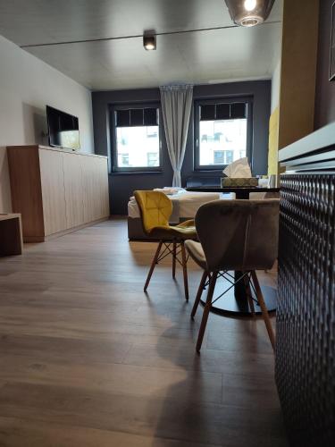 Posezení v ubytování OPÁL Residence Apartman
