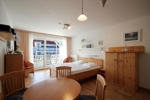 Postel nebo postele na pokoji v ubytování Haus Ostseeluft by Rujana