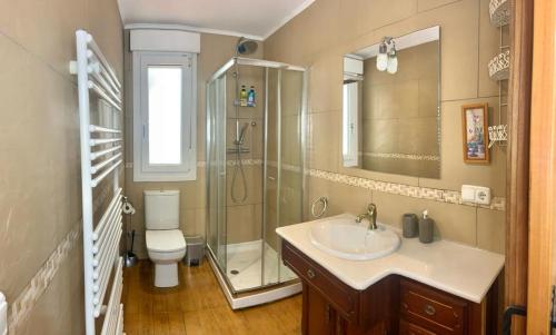 A bathroom at Apartamento La Herradura