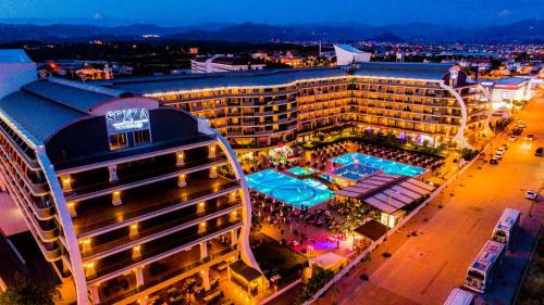 Bazén v ubytování Senza The Inn Resort & Spa - Ultra All Inclusive nebo v jeho okolí