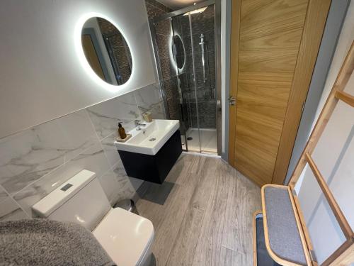 Vannituba majutusasutuses Avalennek