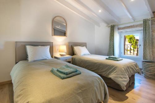Posteľ alebo postele v izbe v ubytovaní Casa La Limonera. Townhouse with pool for up to 6 persons in Santanyi