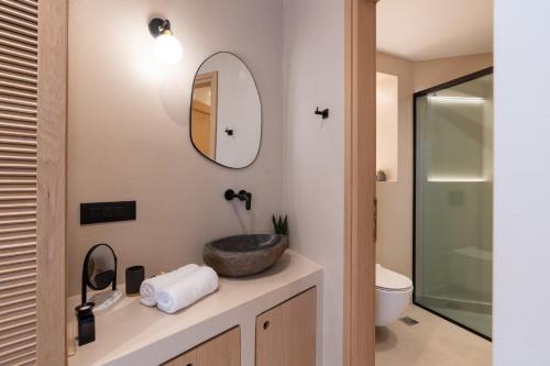Ένα μπάνιο στο Rethymno Lovely city center apartment