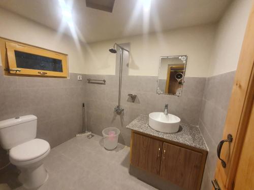 Vonios kambarys apgyvendinimo įstaigoje Sehrish Guest House Skardu