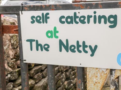 a sign that reads soft catering at the nyily at The Netty in Buxton