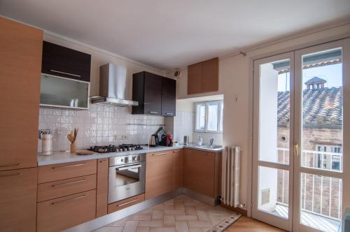 Η κουζίνα ή μικρή κουζίνα στο Residenza Perusia