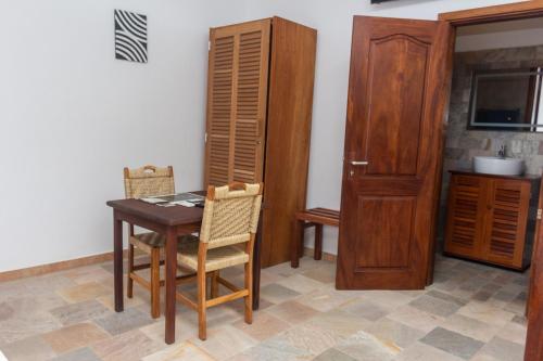 Kuchyň nebo kuchyňský kout v ubytování Hotel Otsunami
