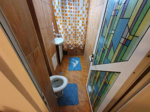 Et badeværelse på Apartament Nero