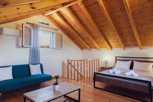 Postel nebo postele na pokoji v ubytování Burnelia Vacation House