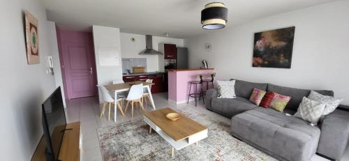 Η κουζίνα ή μικρή κουζίνα στο Appartement Lit et Mixe