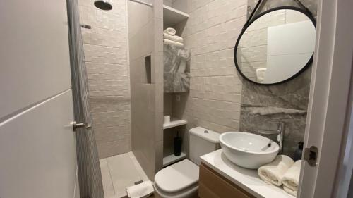 A bathroom at Cozy Nook