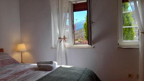 Postel nebo postele na pokoji v ubytování Mirador de Garabandal