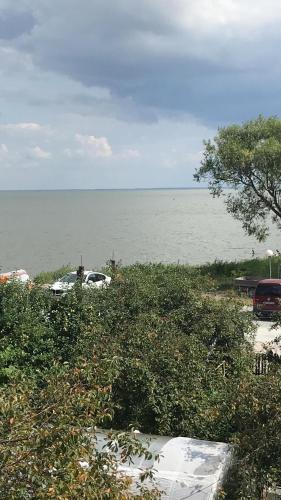 a view of the ocean from a beach at Beautiful view in Nida