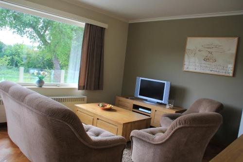 TV a/nebo společenská místnost v ubytování Apartment Cuypers