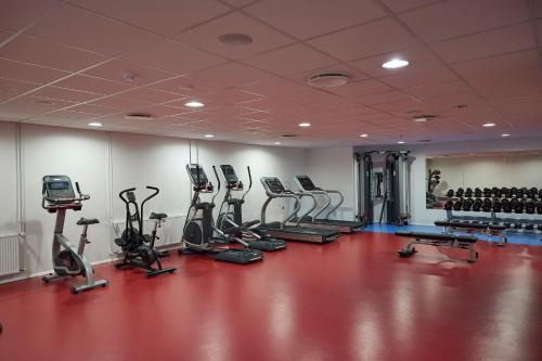 Gimnasio o equipo deportivo en Hótel Vesturland