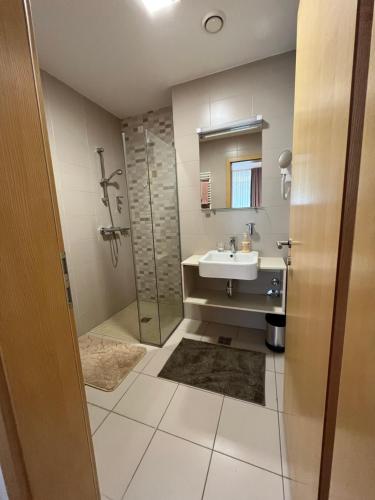 Kúpeľňa v ubytovaní Golden Fox Apartment Pohorje
