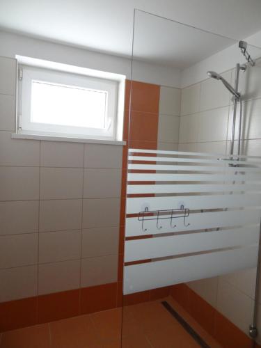 Koupelna v ubytování Apartmán Karovi