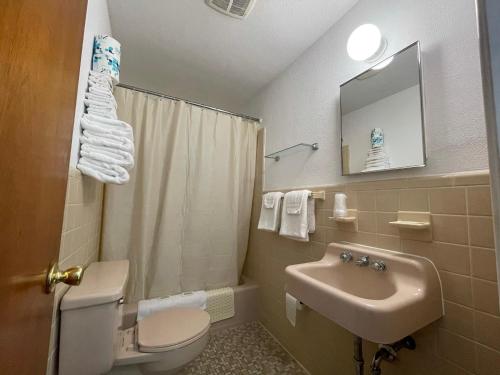 Koupelna v ubytování Bel Air Motel Wildwood Crest Beach