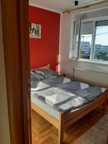Postel nebo postele na pokoji v ubytování BelMir Apartment