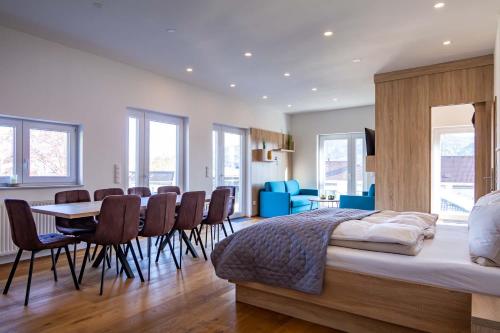 Postel nebo postele na pokoji v ubytování Luxury Apartment Monte Carlo