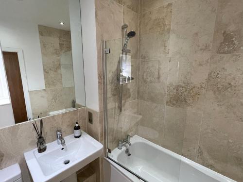 Koupelna v ubytování Award Winning Apartment in Yarm, North Yorkshire
