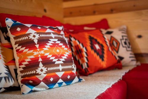 Ein Bett oder Betten in einem Zimmer der Unterkunft Konak 1400 Tara