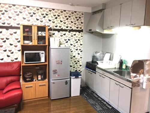 Η κουζίνα ή μικρή κουζίνα στο Cozy Family room KY apartment
