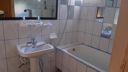 Et badeværelse på Casa Cristina_ Cabana