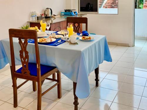 Refeições no apartamento ou nas proximidades