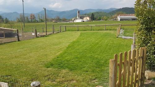 Genel bir dağ manzarası veya otelden çekilmiş bir dağ manzarası