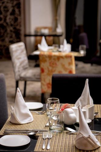 Un lugar para sentarse en Amaryllis Hotel Blantyre