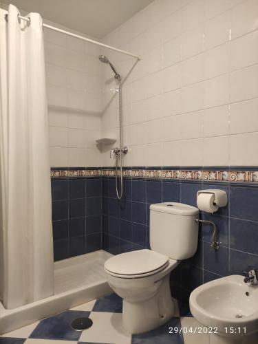 Koupelna v ubytování Apartamento Campomanes