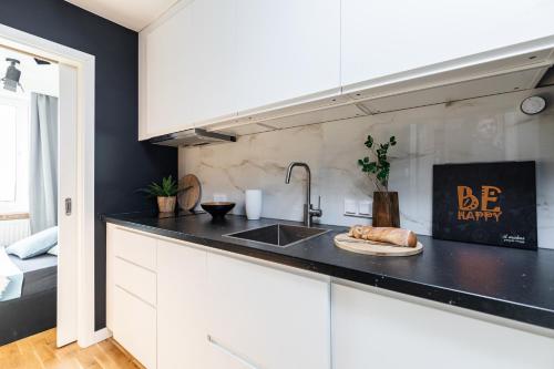 Kjøkken eller kjøkkenkrok på SuperApart Polna 30