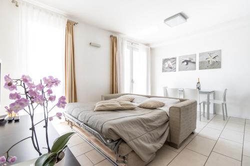 Una cama o camas en una habitación de Vistamare Suite