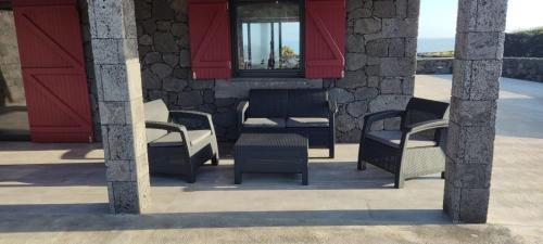 Χώρος καθιστικού στο Yes Pico - By the Sea "Casa 3 Vistas"