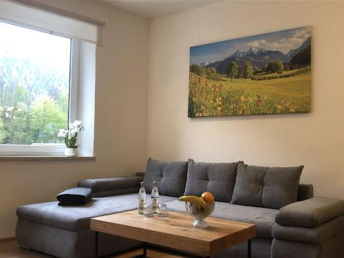 Posezení v ubytování Pension und Ferienwohnung Frech