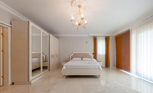 Postel nebo postele na pokoji v ubytování Bahar Villas Sapanca