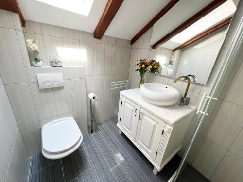 Ванная комната в Bed&Breakfast Sorgo Palace