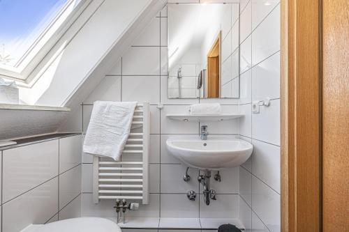 Koupelna v ubytování Meer Appartement