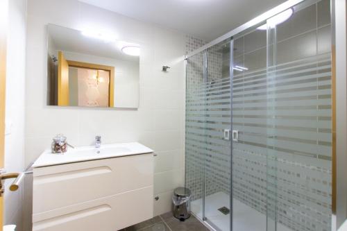 Ванна кімната в ARYSA BURELA - Gavia 1 - 2 habitaciones y 1 baño