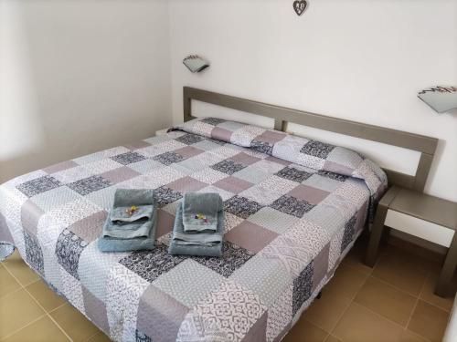 Postel nebo postele na pokoji v ubytování Sea view Bouganville 304