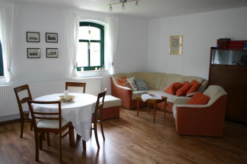 Posezení v ubytování Apartment Jakobsweg GbR