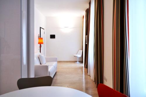 Zona de estar de BB Hotels Aparthotel Bocconi