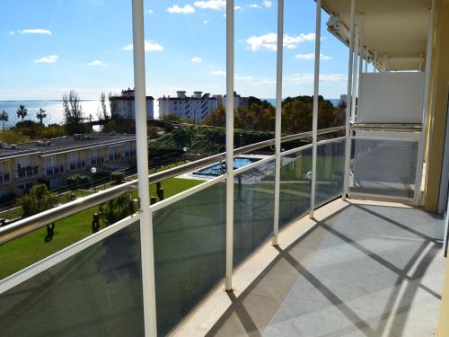 una vista desde el balcón de un edificio en Apartment Aldea Park by Interhome, en Sant Carles de la Ràpita