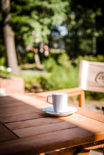 Zseri Vadászházにあるコーヒーまたはお茶