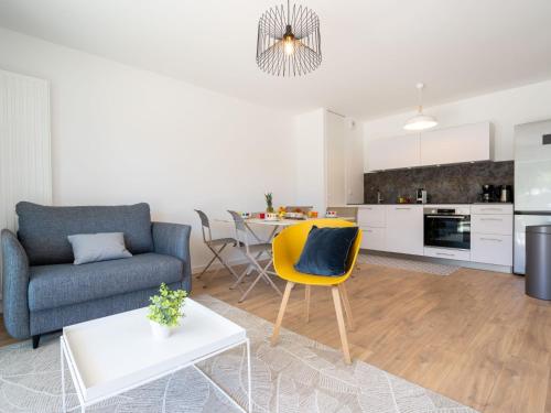 Nhà bếp/bếp nhỏ tại Apartment Hemisphère by Interhome